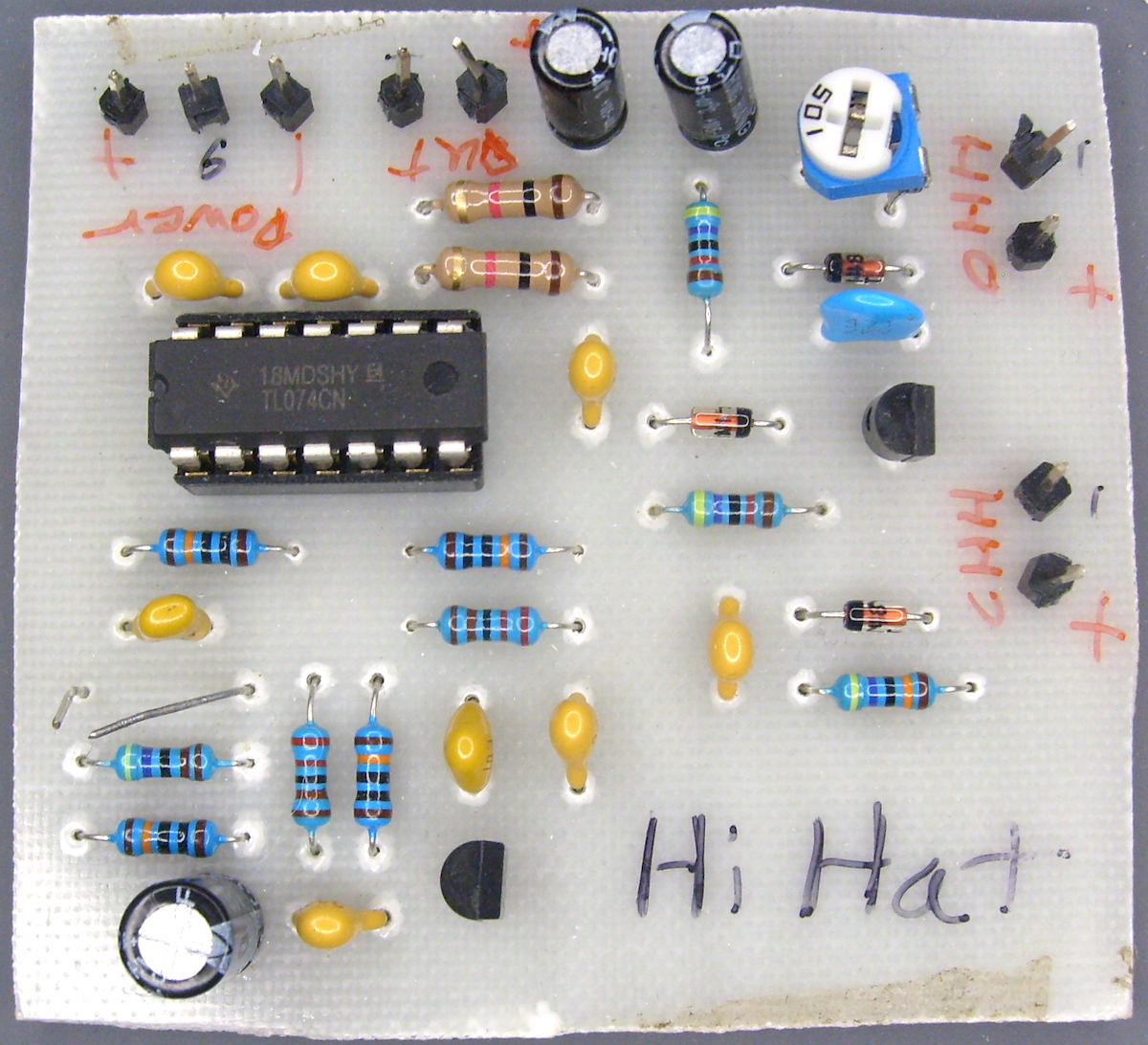 PCB for the HiHat Module