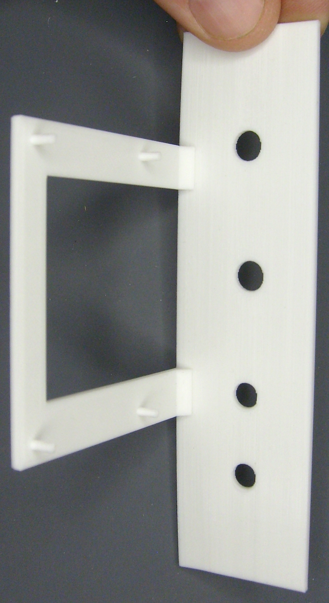 Back of eurorack panel