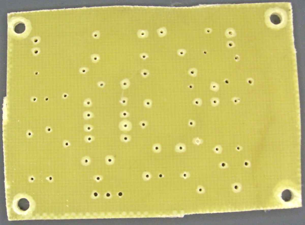 Top of unsoldered PCB