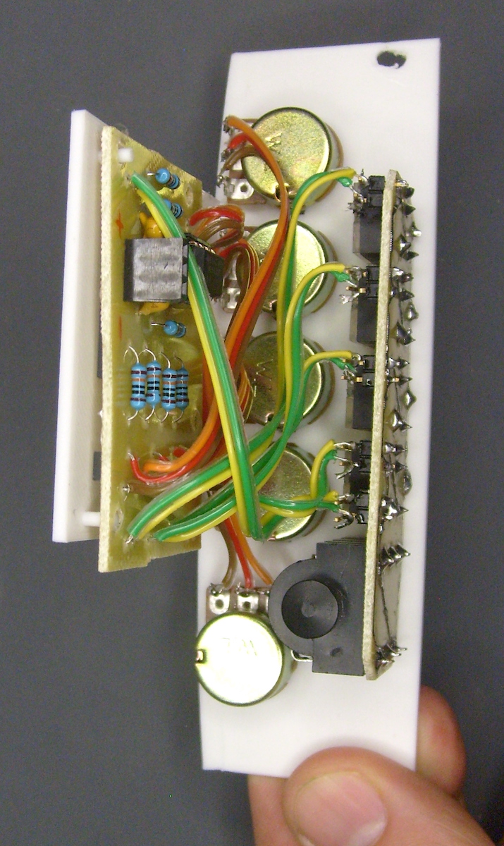 Back of mixer module